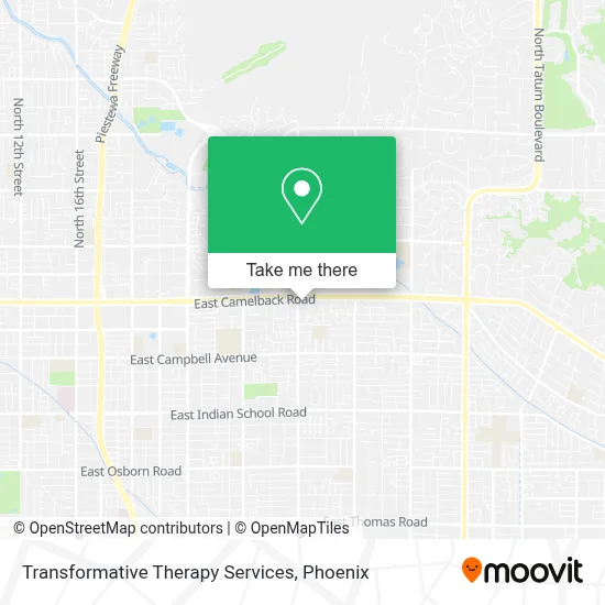 Transformative Therapy Services map