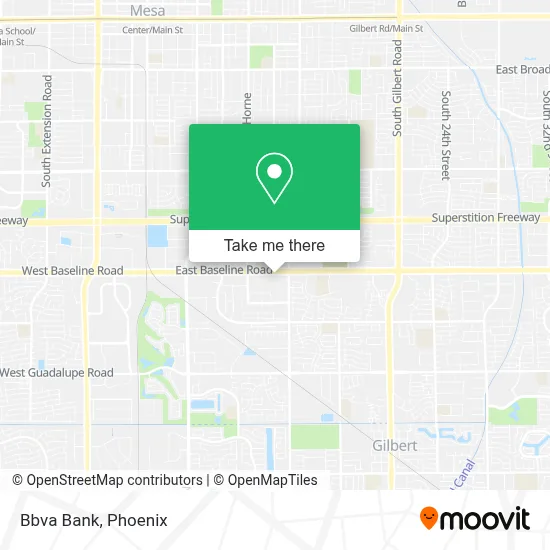 Bbva Bank map