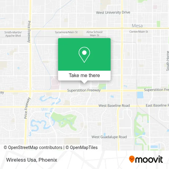 Wireless Usa map