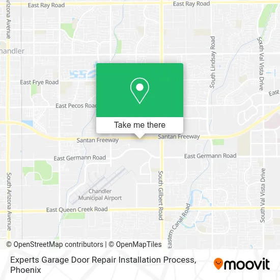 Experts Garage Door Repair Installation Process map