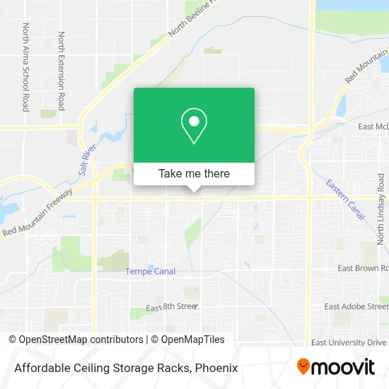 Affordable Ceiling Storage Racks map