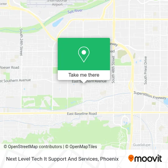 Next Level Tech It Support And Services map