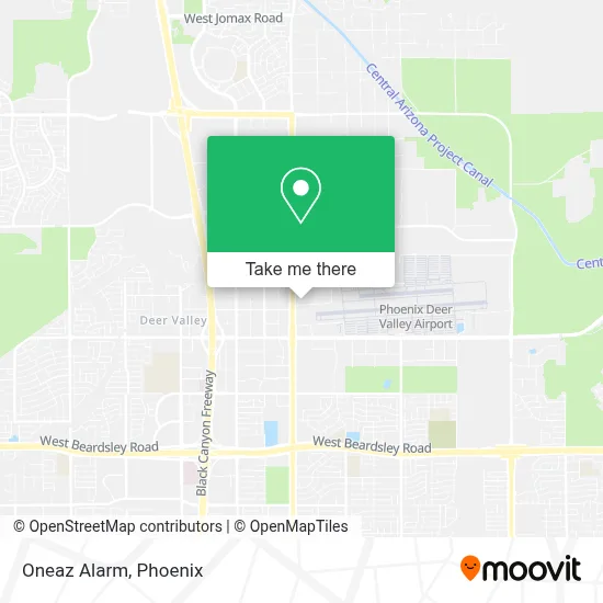 Oneaz Alarm map