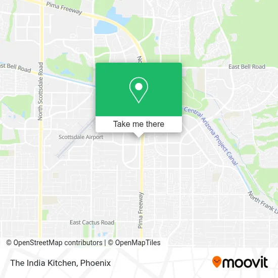 The India Kitchen map
