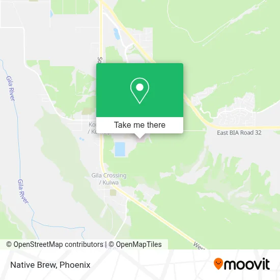 Native Brew map