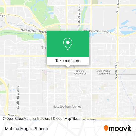 Matcha Magic map