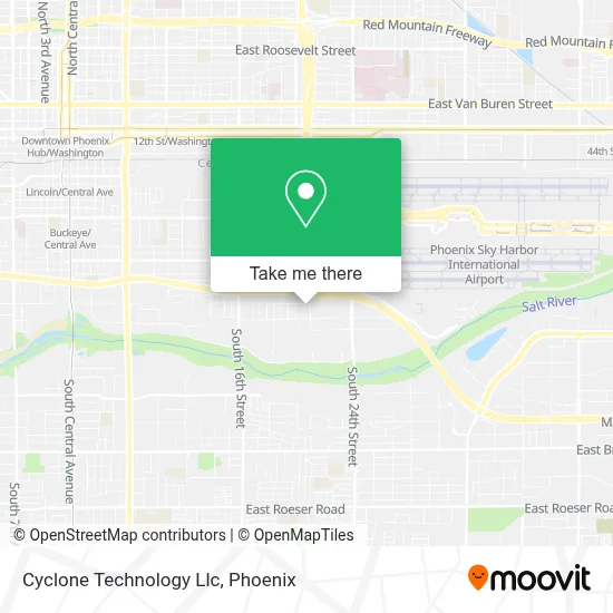 Cyclone Technology Llc map