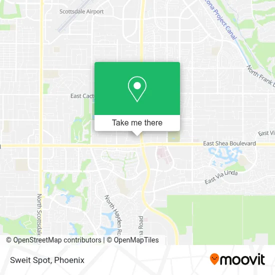 Sweit Spot map