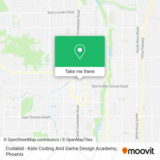 Codakid - Kids Coding And Game Design Academy map