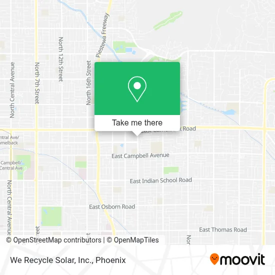 We Recycle Solar, Inc. map