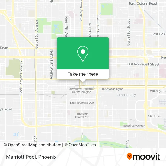 Marriott Pool map
