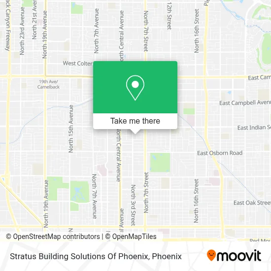 Stratus Building Solutions Of Phoenix map