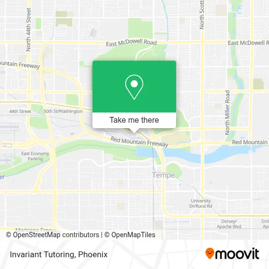 Invariant Tutoring map