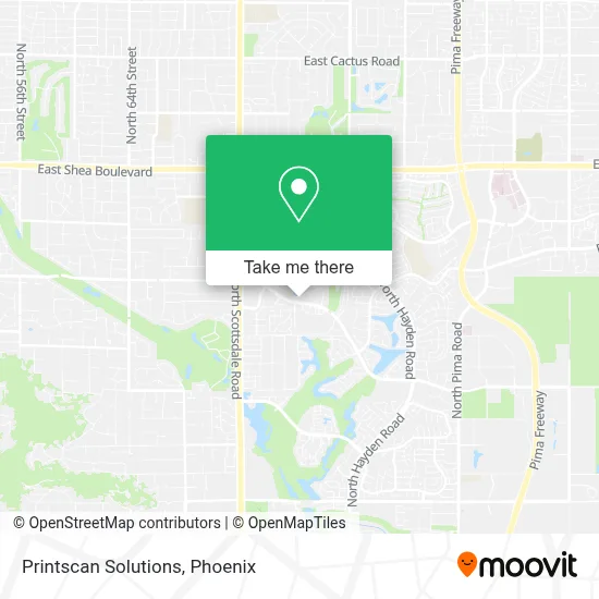 Printscan Solutions map