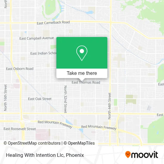 Healing With Intention Llc map