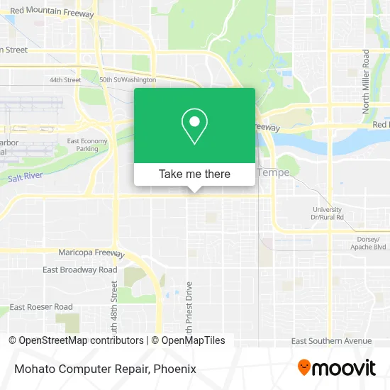 Mohato Computer Repair map