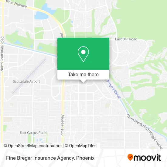 Fine Breger Insurance Agency map