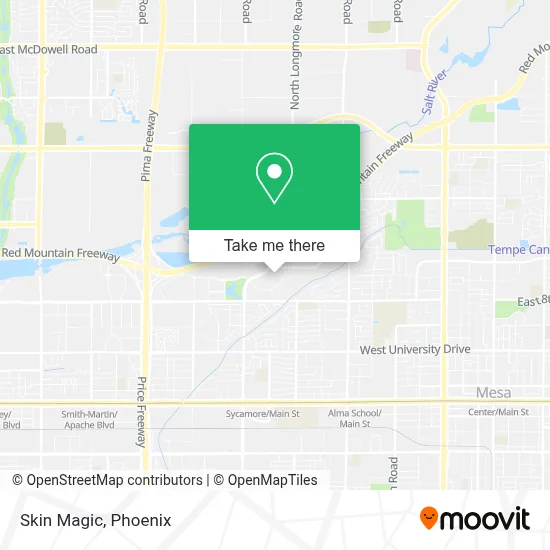 Skin Magic map