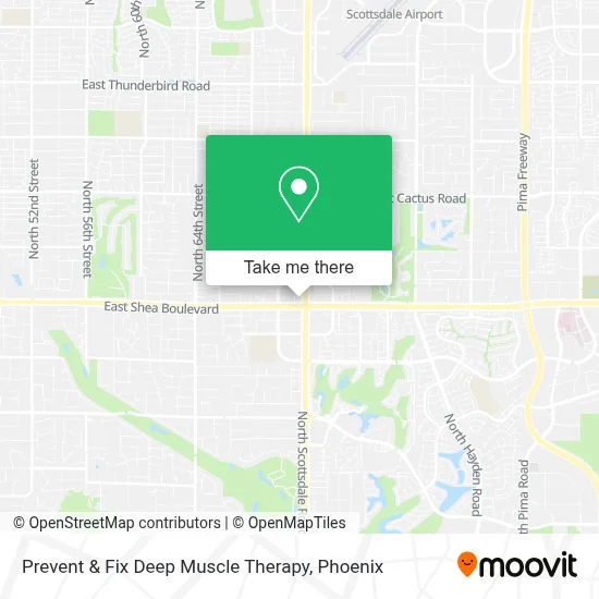 Prevent & Fix Deep Muscle Therapy map