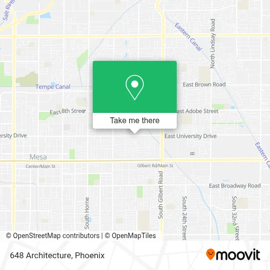 648 Architecture map