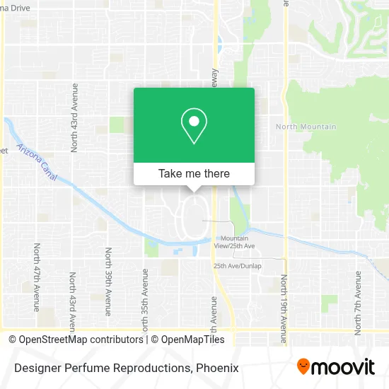 Designer Perfume Reproductions map