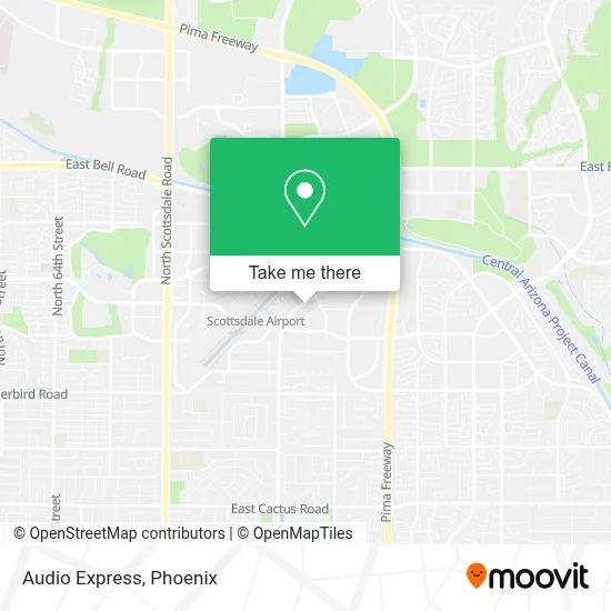 Audio Express map