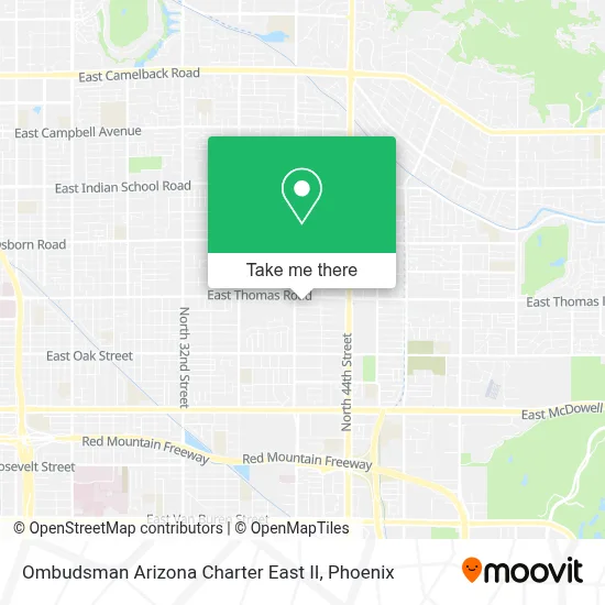 Ombudsman Arizona Charter East II map