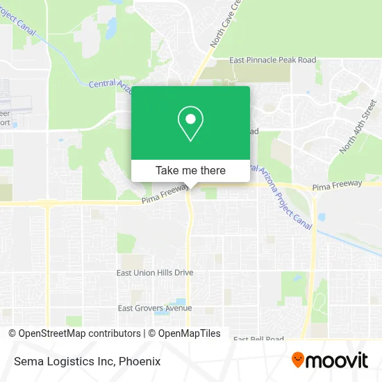 Sema Logistics Inc map