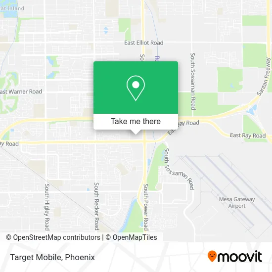 Target Mobile map