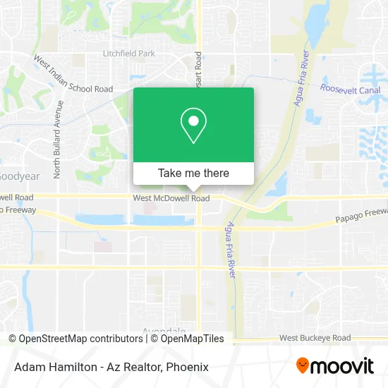 Adam Hamilton - Az Realtor map