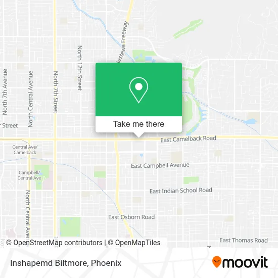 Inshapemd Biltmore map
