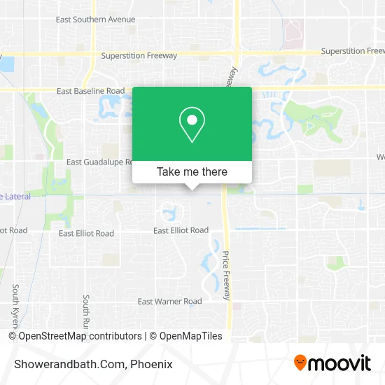Showerandbath.Com map