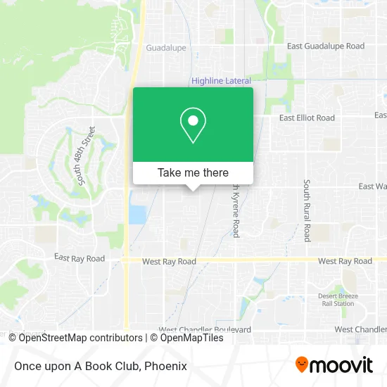 Once upon A Book Club map
