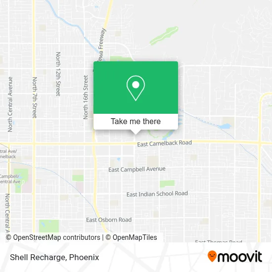 Shell Recharge map