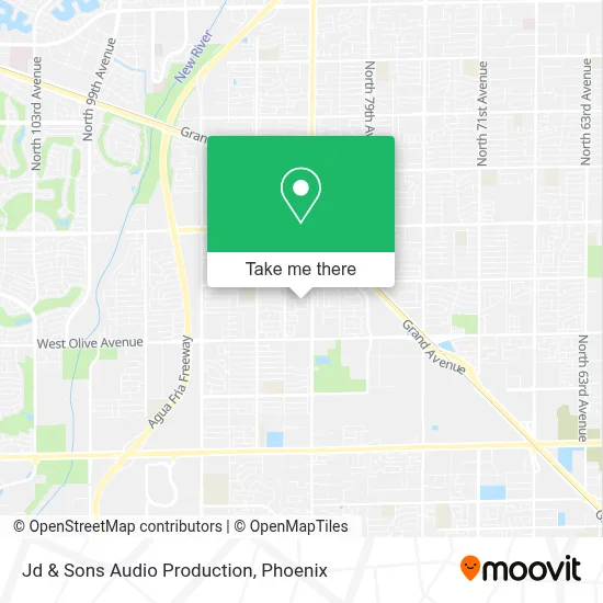 Jd & Sons Audio Production map