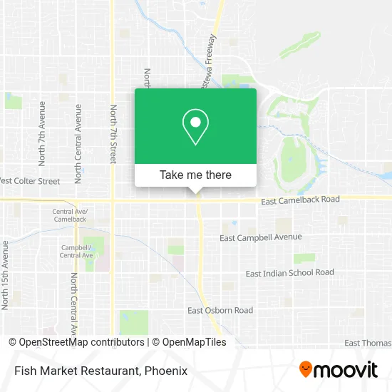 Fish Market Restaurant map