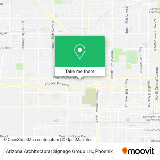 Arizona Architectural Signage Group Llc map