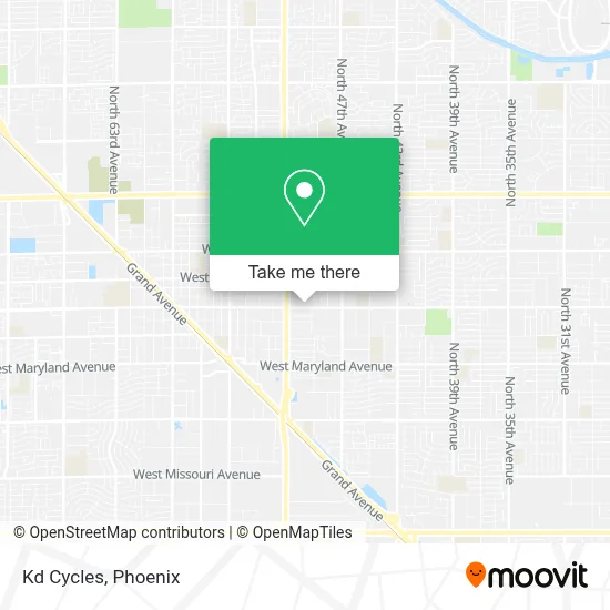Kd Cycles map