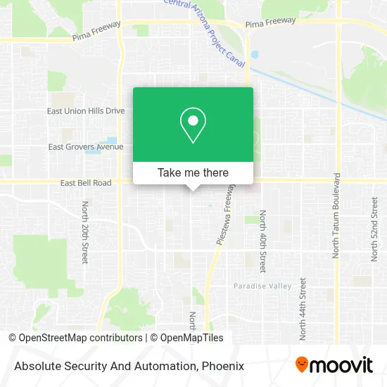 Absolute Security And Automation map