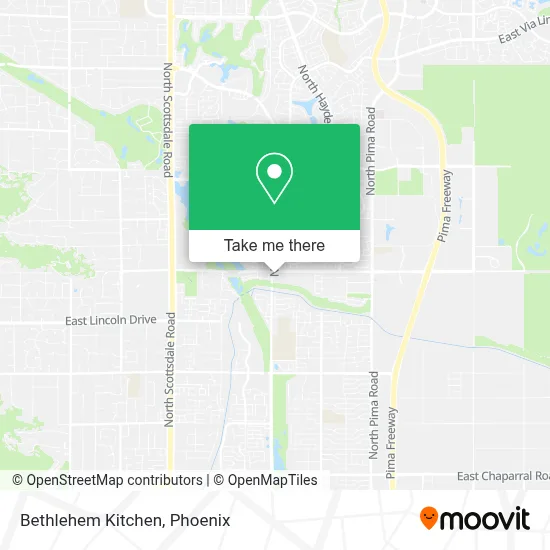 Bethlehem Kitchen map