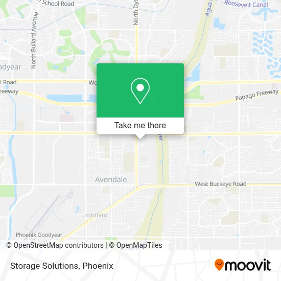 Storage Solutions map