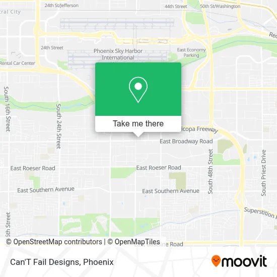 Can'T Fail Designs map