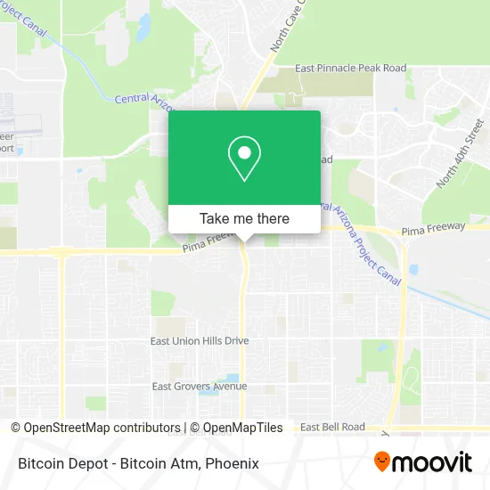 Bitcoin Depot - Bitcoin Atm map