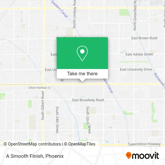 A Smooth Finish map