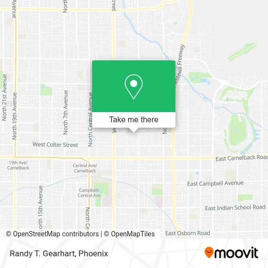 Randy T. Gearhart map