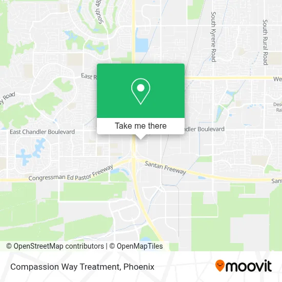 Compassion Way Treatment map