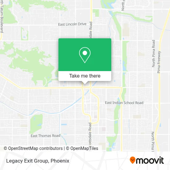 Legacy Exit Group map
