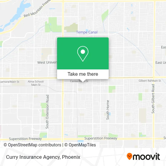 Curry Insurance Agency map