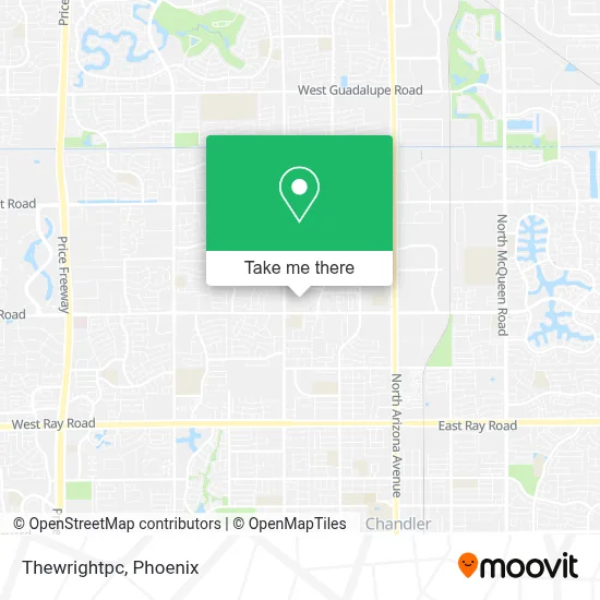 Thewrightpc map