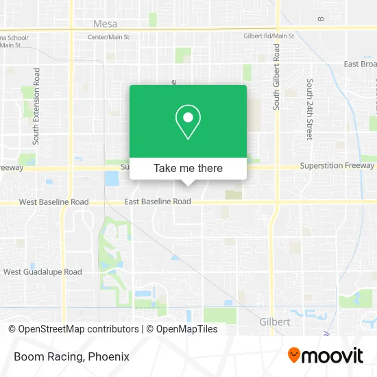 Boom Racing map